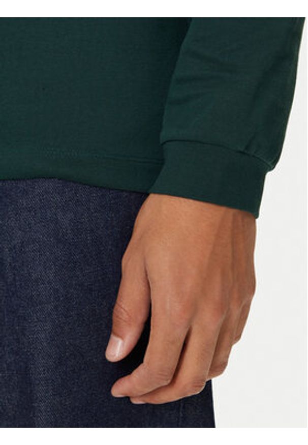 Hugo - HUGO Golf Daporollo 50547372 Zielony Regular Fit. Typ kołnierza: golf. Kolor: zielony. Materiał: bawełna