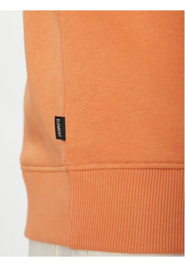 Element Bluza ELYFT00197 Pomarańczowy Regular Fit. Kolor: pomarańczowy. Materiał: bawełna