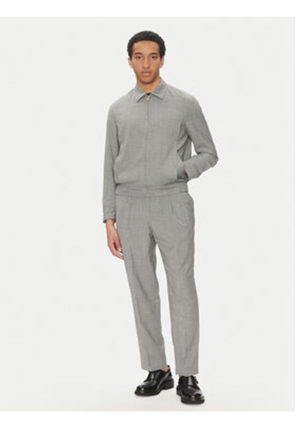 Liu Jo Kurtka przejściowa QA5089 T3991 Szary Regular Fit. Kolor: szary. Materiał: syntetyk, wełna