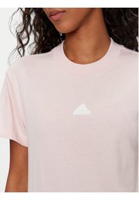Adidas - adidas T-Shirt Future Icons 3-Stripes IW5264 Różowy Regular Fit. Kolor: różowy. Materiał: bawełna #4