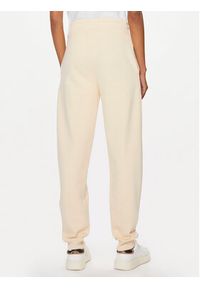 Hugo Spodnie dresowe Easy 50509171 Beżowy Relaxed Fit. Kolor: beżowy. Materiał: bawełna #3