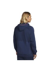 Bluza dresowa sportowa męska Nike FC Fleece Hoodie. Kolor: czerwony, niebieski, wielokolorowy. Materiał: poliester, bawełna