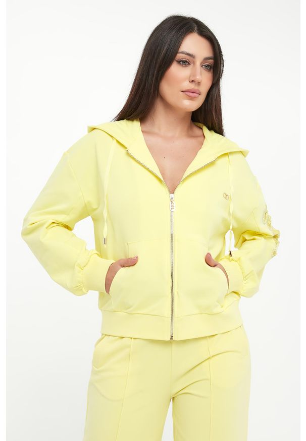 Liu Jo - Bluza damska z kapturem LIU JO. Typ kołnierza: kaptur