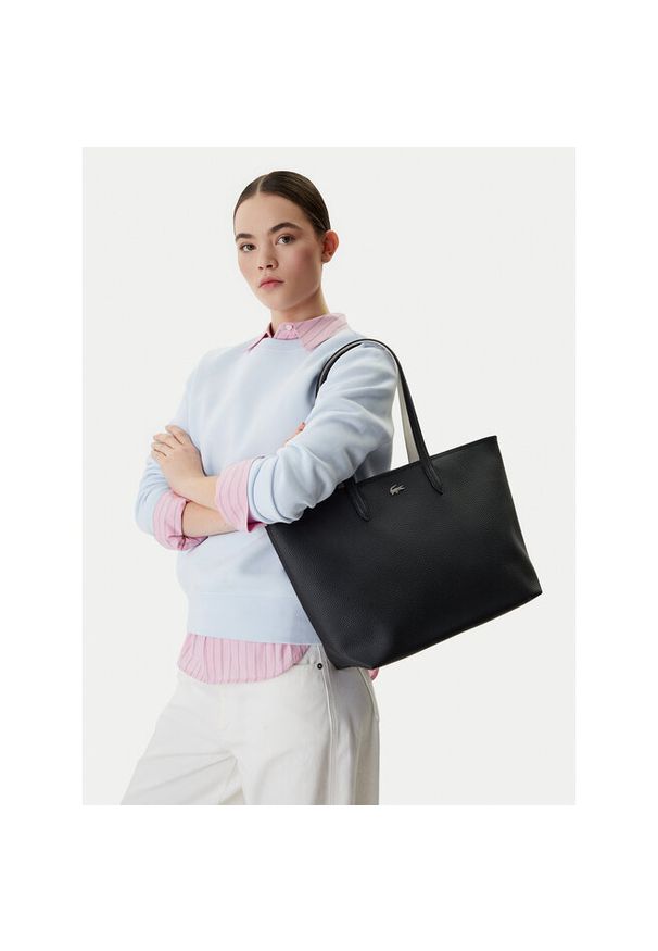 Torebka Lacoste. Kolor: szary