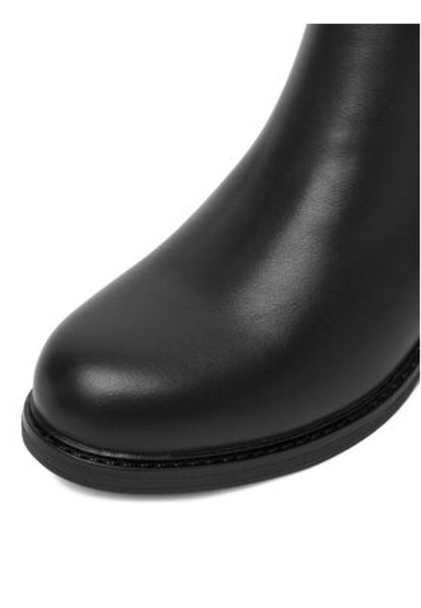 DeeZee Botki HX21055-38 Czarny. Kolor: czarny. Materiał: syntetyk, materiał