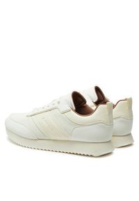 Calvin Klein Sneakersy Low Top Lace Up Logo Lth HM0HM01654 Biały. Kolor: biały. Materiał: skóra #5