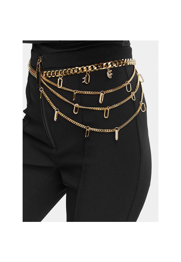 Pasek na talię Elisabetta Franchi. Kolor: złoty