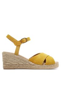 Espadryle Geox. Kolor: żółty