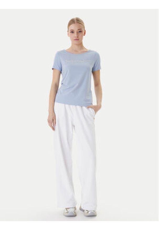 EA7 Emporio Armani T-Shirt 7W000978 AF10373 U9309 Niebieski Regular Fit. Kolor: niebieski. Materiał: bawełna