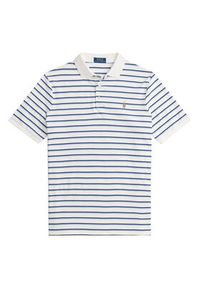 Polo Ralph Lauren Polo 710974586500 Biały Custom Slim Fit. Typ kołnierza: polo. Kolor: biały. Materiał: bawełna #4