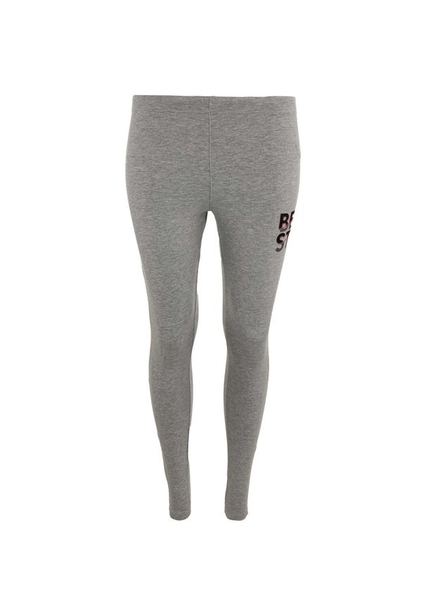 ELEVN - Legginsy damskie – oddychające, 94% bawełna. Kolor: szary, wielokolorowy, fioletowy. Materiał: bawełna