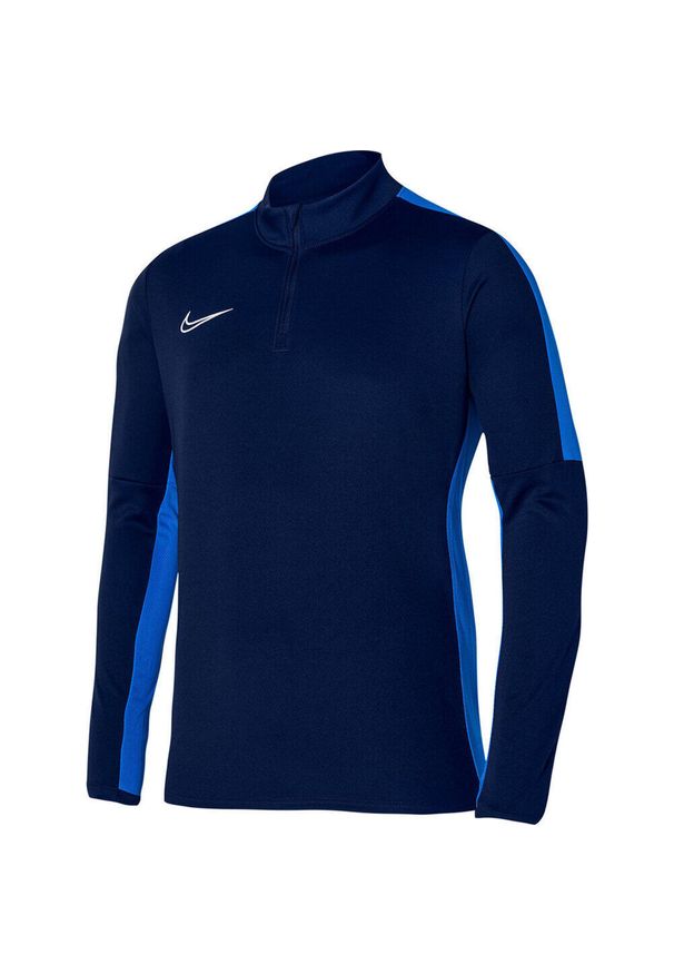 Bluza treningowa męska Nike DF Academy 23 SS Drill Top. Kolor: niebieski