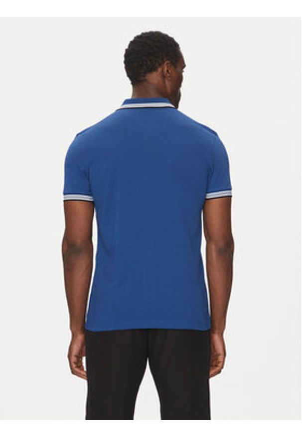 BOSS Polo Paddy 50469055 Niebieski Regular Fit. Typ kołnierza: polo. Kolor: niebieski. Materiał: bawełna