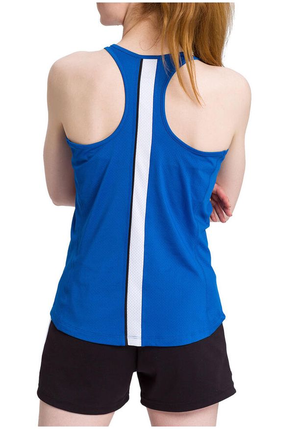 ERIMA - Tank top damski Erima Squad. Kolor: czarny, wielokolorowy, niebieski. Sport: joga i pilates, tenis, fitness