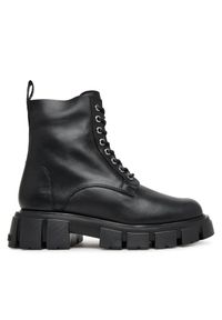 Love Moschino - Trzewiki LOVE MOSCHINO. Kolor: czarny
