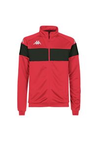 Dziecięca bluza dresowa Kappa Dacone. Kolor: czarny, czerwony, wielokolorowy. Materiał: dresówka