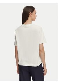 TOMMY HILFIGER - Tommy Hilfiger T-Shirt Crest WW0WW48713 Biały Relaxed Fit. Kolor: biały. Materiał: bawełna #4