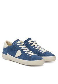 Philippe Model Sneakersy PRLU XS12 Granatowy. Kolor: niebieski. Materiał: skóra #6