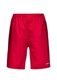 Head - Krótkie spodenki męskie CLUB. Kolor: czerwony. Materiał: materiał. Długość: krótkie. Sezon: lato #1