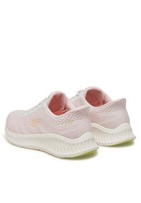 skechers - Skechers Sneakersy Go Walk Now-Khloe 125643/WPK Biały. Kolor: biały. Materiał: materiał #3