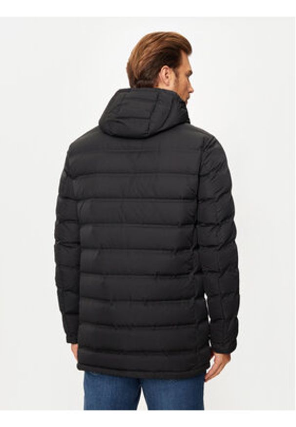Karl Lagerfeld - KARL LAGERFELD Kurtka puchowa 505028 544593 Czarny Regular Fit. Typ kołnierza: dekolt w karo. Kolor: czarny. Materiał: syntetyk