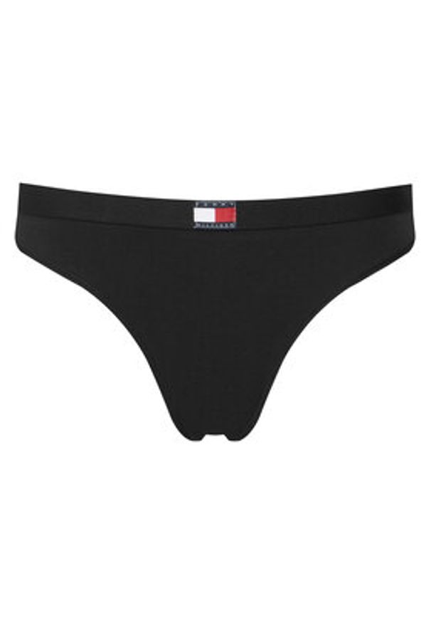 TOMMY HILFIGER - Tommy Hilfiger Komplet stringów UW0UW06139 Czarny. Kolor: czarny. Materiał: bawełna