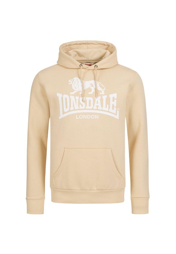 Bluza z kapturem Lonsdale Sherborne. Typ kołnierza: kaptur. Kolor: beżowy, biały, wielokolorowy