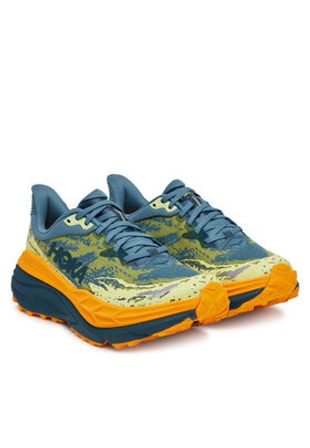 HOKA - Hoka Buty do biegania Stinson 7 1141530 Turkusowy. Kolor: turkusowy. Materiał: materiał