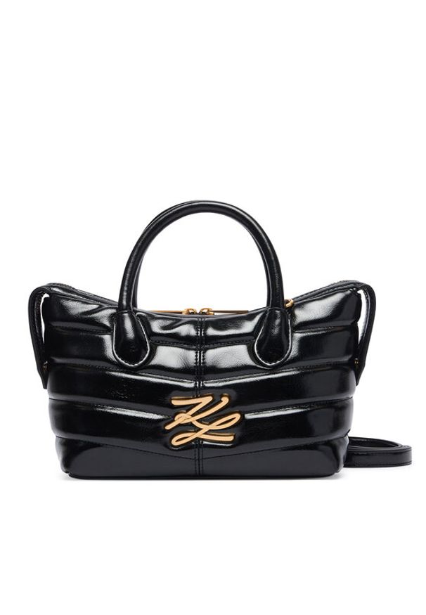Karl Lagerfeld - KARL LAGERFELD Torebka B3W30042 Czarny. Kolor: czarny. Materiał: skórzane