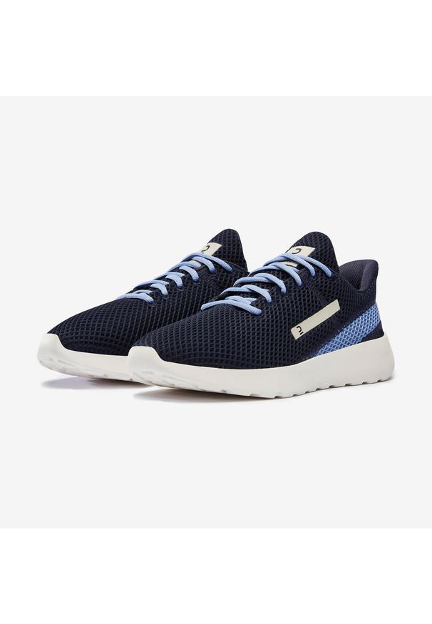 Buty sportowe męskie Decathlon KLNJ Be Fresh. Okazja: na co dzień. Kolor: niebieski. Materiał: poliester. Sport: turystyka piesza