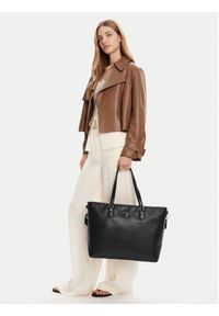 Guess Torba Norom Travel TWSN90 91024 Czarny. Kolor: czarny. Materiał: skóra