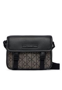 Calvin Klein Saszetka Mixed Emblem Aop LV04D3451G Beżowy. Kolor: beżowy. Materiał: materiał #2