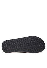 TOMMY HILFIGER - Tommy Hilfiger Japonki Hilfiger Flw Print Beach Sandal FM0FM05507 Granatowy. Kolor: niebieski. Materiał: materiał. Wzór: nadruk #5