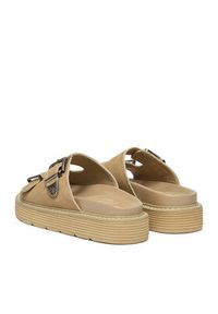 U.S. Polo Assn. Klapki EO-TANIA001W/6S1 Beżowy. Kolor: beżowy. Materiał: skóra, zamsz #5