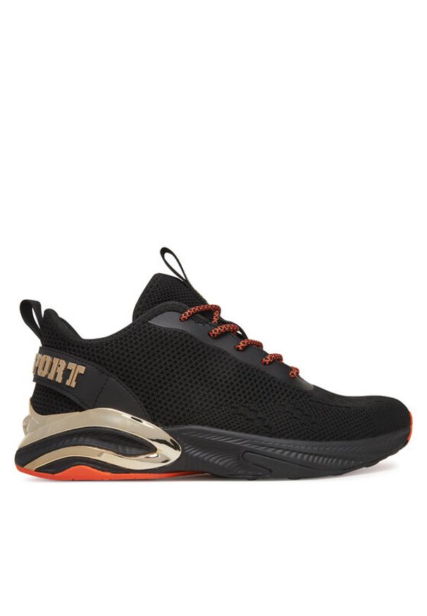 Plein Sport Sneakersy Nitro Xtreme // GEN.X.05 SAES USC0747 STE003N Czarny. Kolor: czarny. Materiał: materiał