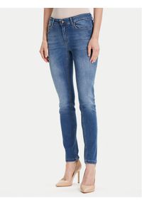 Rinascimento Jeansy CFC0126201003 Niebieski Slim Fit. Kolor: niebieski