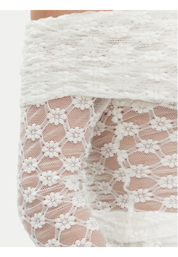 BARDOT - Bardot Bluzka 59742TB Biały Regular Fit. Kolor: biały. Materiał: bawełna, syntetyk