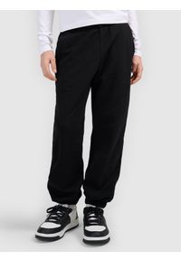 4f - 4F Spodnie dresowe joggery dziewczęce - czarne 158 (12-13 lat). Okazja: na co dzień. Kolor: czarny. Materiał: dresówka. Sezon: lato. Styl: casual #2