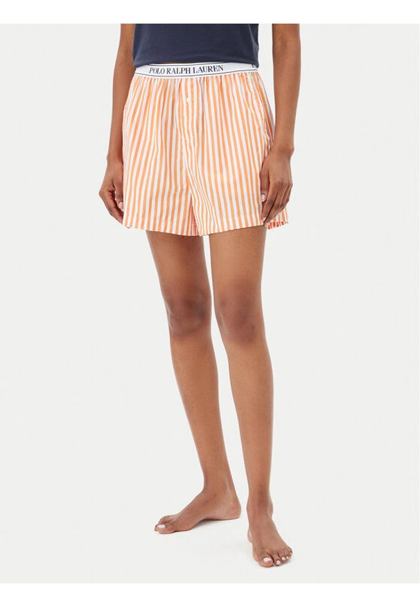 Polo Ralph Lauren Szorty piżamowe 4P7015 Pomarańczowy Regular Fit. Kolor: pomarańczowy. Materiał: bawełna