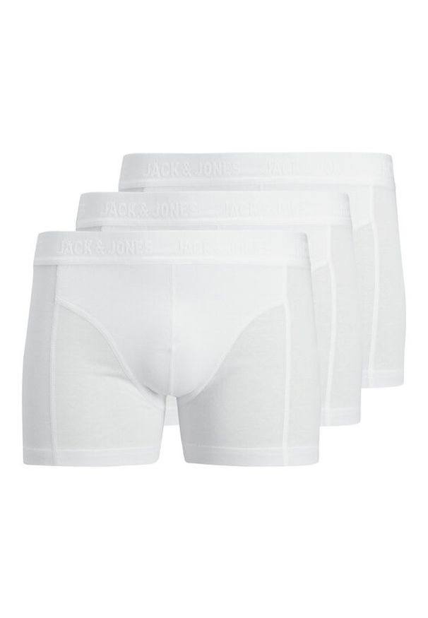 Jack & Jones Komplet bokserek Waistband 12127816 Biały. Kolor: biały. Materiał: bawełna