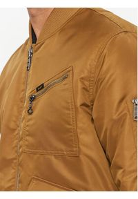 Lee Kurtka bomber 112341653 Brązowy Regular Fit. Kolor: brązowy. Materiał: bawełna #2