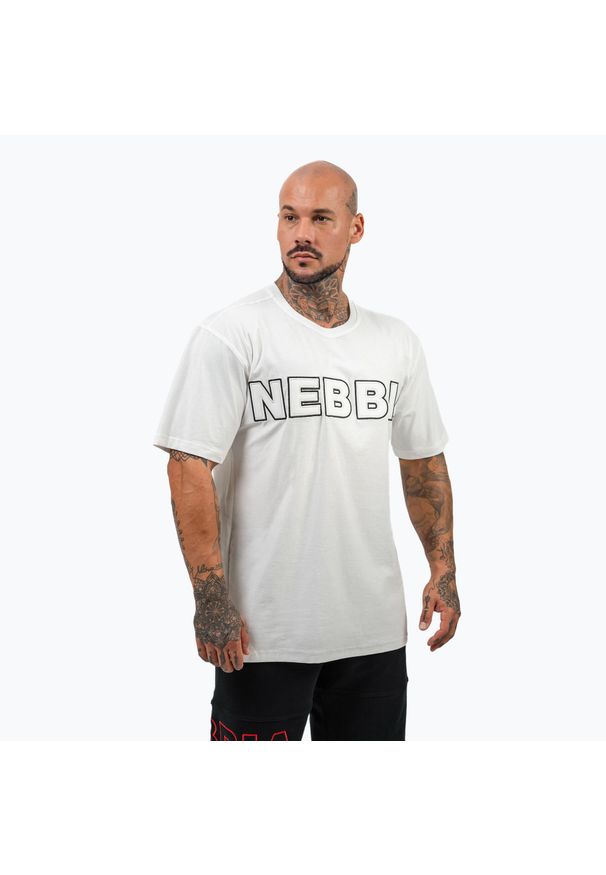 Koszulka NEBBIA Legacy. Kolor: biały. Sport: fitness