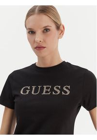 Guess T-Shirt V6RI20 J1314 Czarny Regular Fit. Kolor: czarny. Materiał: bawełna #3
