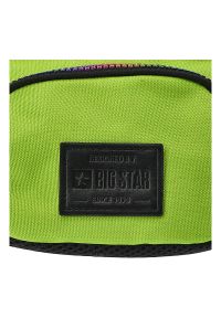 Big Star Accessories - Zielona Nerka Big Star Damska Stylowa Saszetka. Kolor: zielony. Materiał: materiał