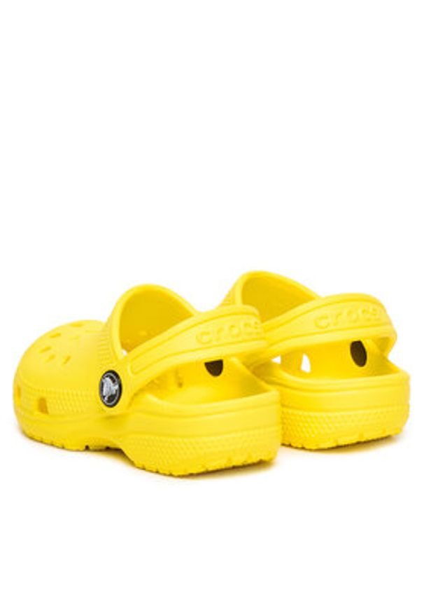Crocs Klapki Classic Clog T 206990 Żółty. Kolor: żółty