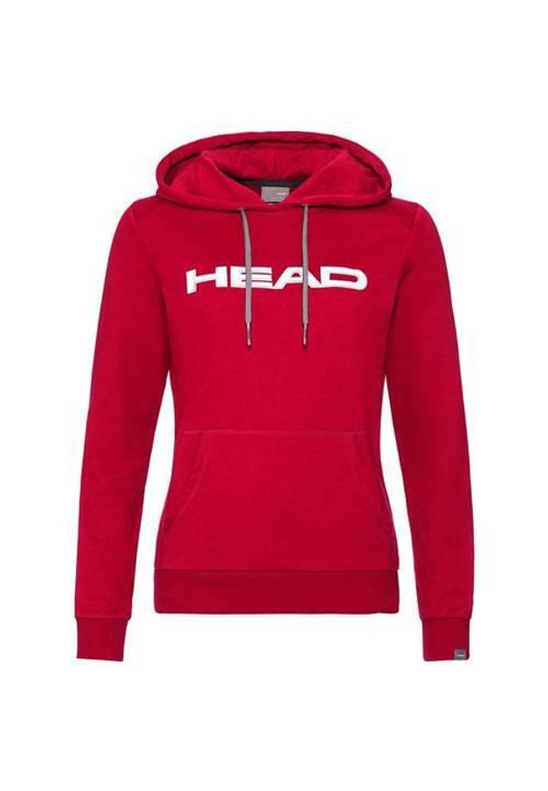 Head - Bluza z kapturem damska Club Rosie. Typ kołnierza: kaptur. Kolor: biały, czerwony, wielokolorowy. Materiał: bawełna, materiał, tkanina, poliester