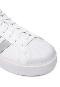 Adidas - adidas Sneakersy Streettalk Bold KJ3857 Biały. Kolor: biały. Materiał: skóra #5