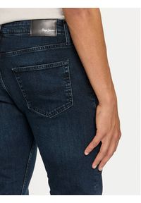 Pepe Jeans Jeansy PM207387 Granatowy Skinny Fit. Kolor: niebieski