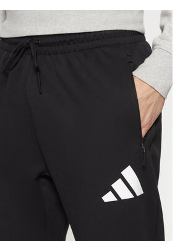 Adidas - adidas Spodnie dresowe Z.N.E. JD5983 Czarny Regular Fit. Kolor: czarny. Materiał: syntetyk, bawełna