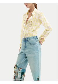 Desigual Jeansy Amalfi 26SWDD01 Kolorowy Tapered Fit. Wzór: kolorowy #5